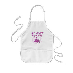 Tablier Enfant Princesse Terre-Neuve de Lil Newfie