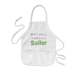 Tablier Enfant Quand j'ai grandi dans la mer