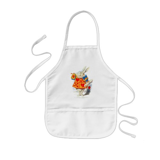 Tablier Enfant Rabbitt d'Alice au pays des merveilles 2 ~Apron (Devant)