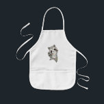 Tablier Enfant Raccoon Christmas Snow Winter Raccoons Adult Cloth<br><div class="desc">Le racon à la douceur avec des lumières de fées. Animaux amusants avec des cadeaux et de la neige aux vacances. Aussi drôle pour Noël en juillet. Les ratons laveurs sont des animaux sucrés et parfaits pour Noël.</div>