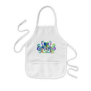 Tablier Enfant Rainbow Heart et Lily
