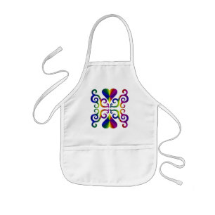 Tablier Enfant Rainbow Heart et Lily