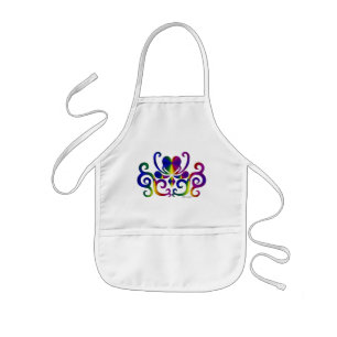 Tablier Enfant Rainbow Heart et Lily