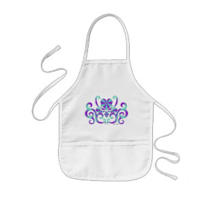 Tablier Enfant Rainbow Heart et Lily