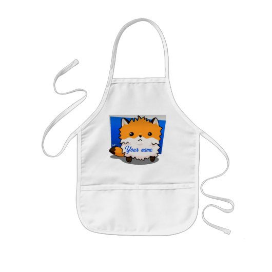 Tablier Enfant Renard, vos (Devant)