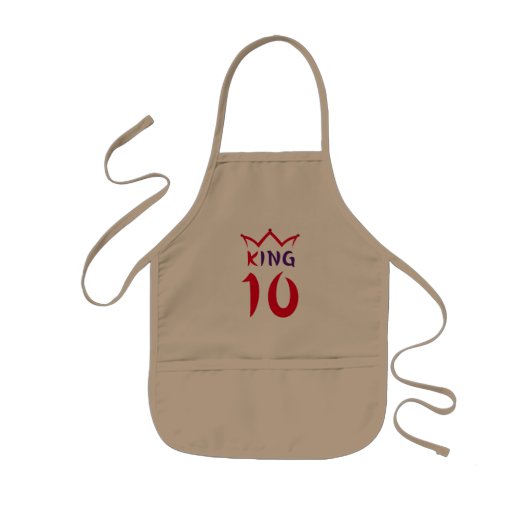Tablier Enfant Roi 10 (Devant)