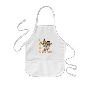 Tablier Enfant Rue Sésame   Bert & Ernie Lean sur moi
