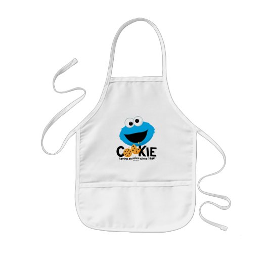 Tablier Enfant Rue Sésame | Cookie Monster Lookies (Devant)