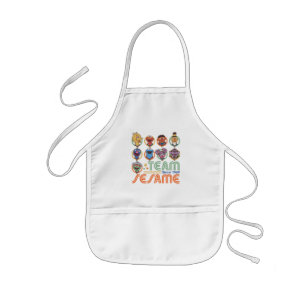 Tablier Enfant Rue Sésame Team Sesame depuis 1969