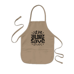 Tablier Enfant Sauver les enfants, sauver des vies