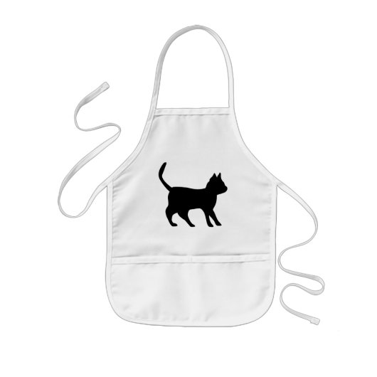 Tablier Enfant Schwarzer Kater (Devant)