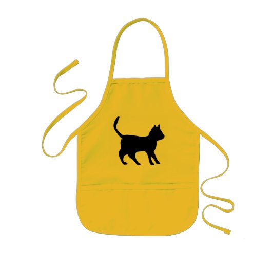 Tablier Enfant Schwarzer Kater (Devant)