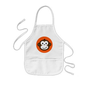 Tablier Enfant Singe effronté