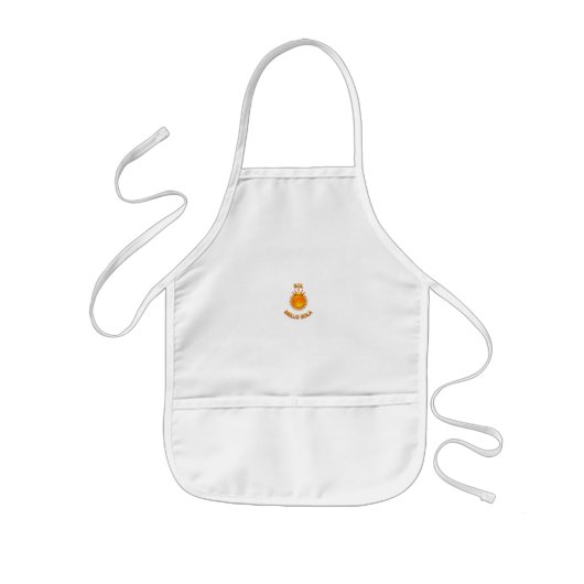 Tablier Enfant Sol Brillo Sola Logo Apron – Stylish Sun Design Ki (Devant)