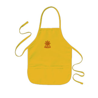 Tablier Enfant sourire jaune