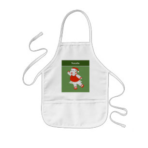 Tablier Enfant Spécial Noël Ballerine Hippopotame