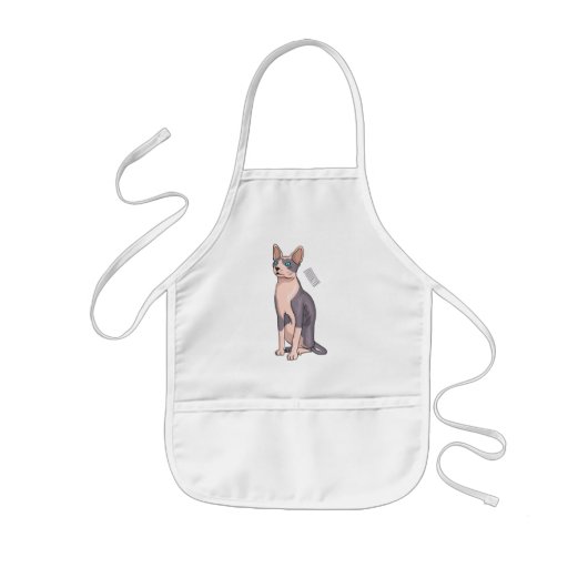 Tablier Enfant Sphynx cat (Devant)