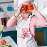 Tablier Enfant Stand Exotique Moderne Haut Et Être Fabuleux Flama<br><div class="desc">Stand Exotique Moderne Haut Et Être Fabuleux Flamant rose</div>