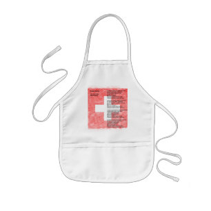 Tablier Enfant Suisse - Svizzer de psaume