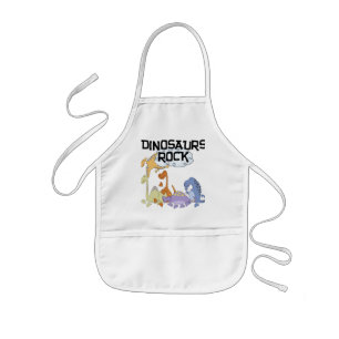 Tablier Enfant T-shirts et cadeaux de roche de dinosaures
