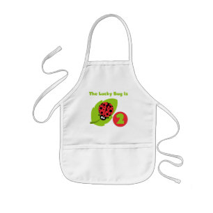 Tablier Enfant T-shirts et cadeaux Lucky Bug 2e anniversaire