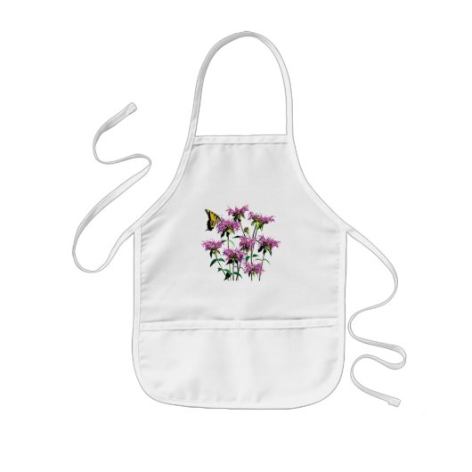 Tablier Enfant Tiger Swallowtail sur Bee Balm (Devant)
