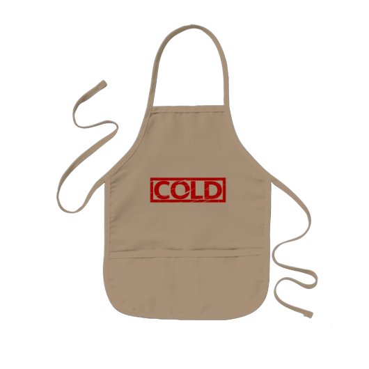 Tablier Enfant Timbre froid (Devant)