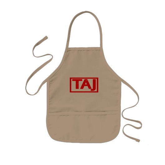 Tablier Enfant Timbre Taj (Devant)