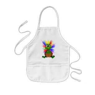 Tablier Enfant Tortue verte