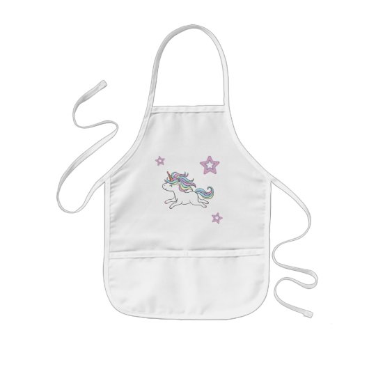Tablier Enfant Unicorn Party Collection! (Devant)
