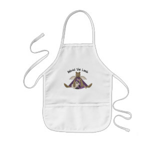 Tablier Enfant Voici l'agneau Pâques Christian Kids Apron