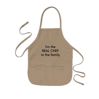 Tablier Enfant Vrai chef