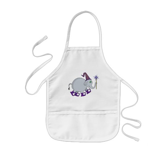 Tablier Enfant Wizard Elephant (Devant)