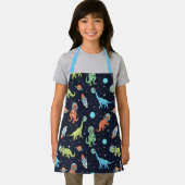 Tablier Enfants Dinosaur Astronaut Motif (Insitu)