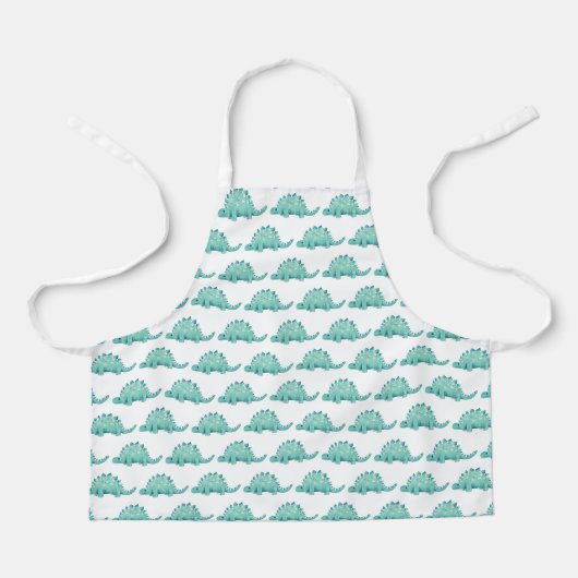Tablier Enfants Dinosaur Stegosaurus motif (Recto)