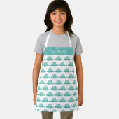 Tablier Enfants Dinosaur Stegosaurus Prénom motif (Insitu)