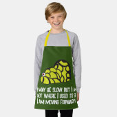 Tablier Enfants en gros escargot (Porté)