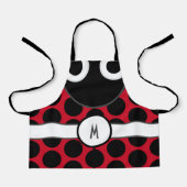 Tablier Enfants Monogramme Ladybug Apron (Recto)