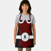 Tablier Enfants Monogramme Red Ant Apron (Insitu)