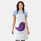 Tablier Enfants oiseau mignon (Porté)