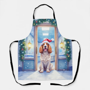 Tablier English Cocker Spaniel Poste de soins infirmiers C