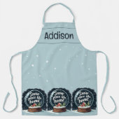 Tablier Enneigement comme maison vacances Citation (Recto)