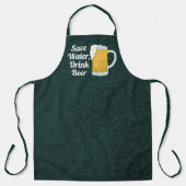 Tablier Enregistrer l'eau Boire de la bière Citation amusa (Recto)