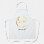 Tablier Enregistrer par Grace Apron - Custom Faith Cadeau (Recto)