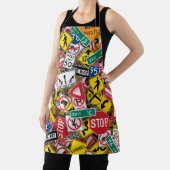 Tablier Enseignant de la conduite Collage des panneaux de  (Insitu)