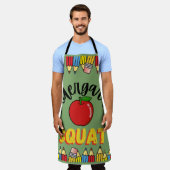 TABLIER ENSEIGNANT KINDERGARDEN (Porté)