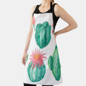 Tablier Ensemble de cactus à fleurs. Éléments isolés sur u (Insitu)