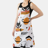 Tablier Ensemble de chats mignons illustration design vint (Insitu)
