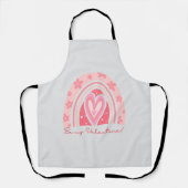 Tablier Ensemble pour toujours Heureuse Sainte-Valentin 20 (Recto)