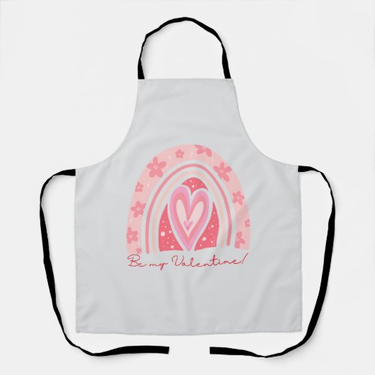 Tablier Ensemble pour toujours Heureuse Sainte-Valentin 20 (Recto)